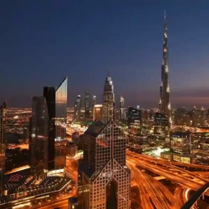 russian guide modern night dubai tour