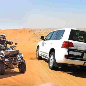 desert safari with quad bike