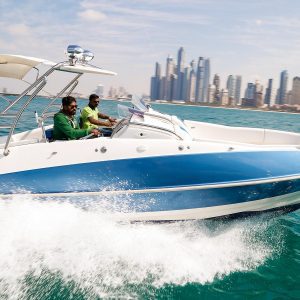 private speed boat – 31 feet
