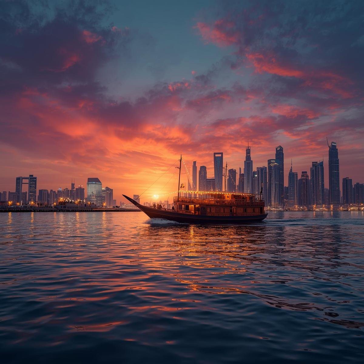 Dhow Cruise - Dubai Creek