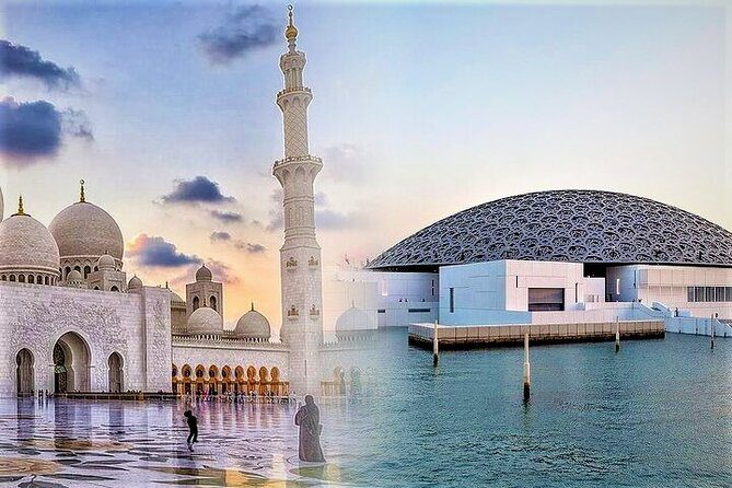 Abu Dhabi cultural heritage City tour with Louvre Museum visits and transfers from Dubai
