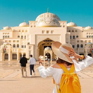Abu Dhabi cultural heritage City tour with Qasr Al Watan visiting Presidential Palace and Sheikh Zayed Grand Mosque