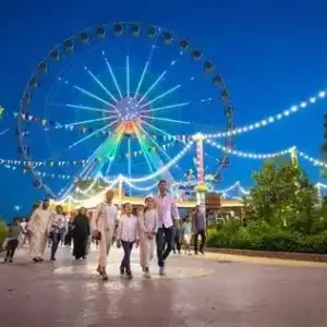dubai parks and resorts 1 park + ain dubai tickets