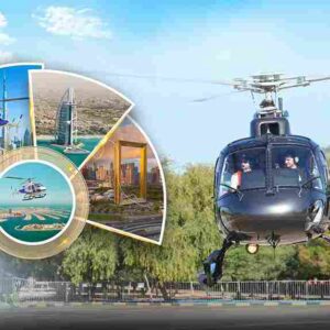 dubai helicopter tour – (private – 5 pax)