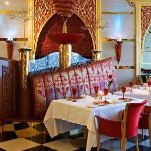 Burj Al Arab dinner tour with gourmet dinner at Al Iwan restaurant, Dubai