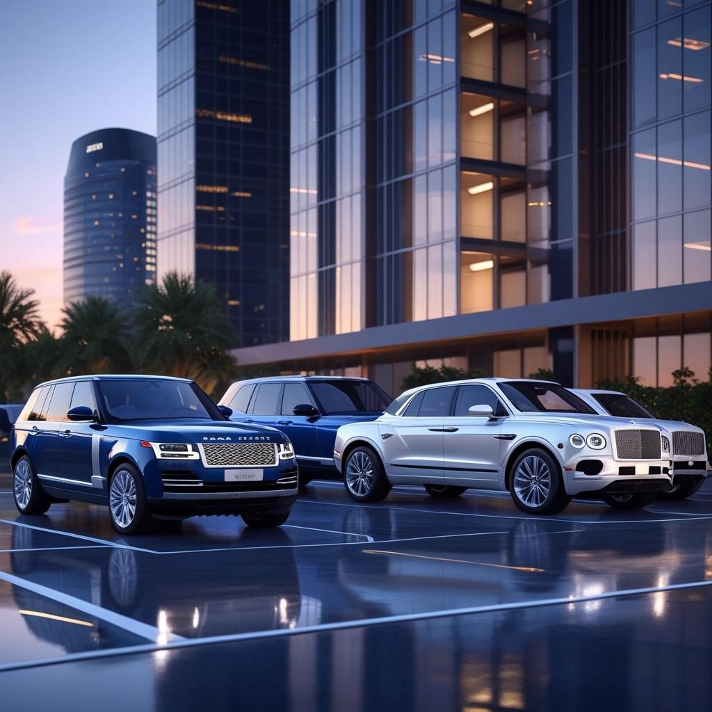 Luxury Transportation Dubai using premium executive sedans for business and corporate travel