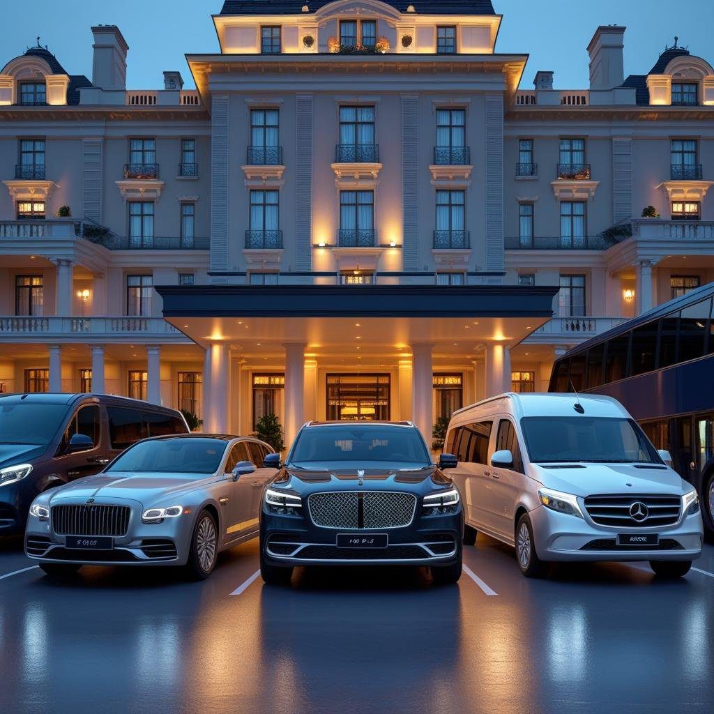 Luxury Transportation Dubai with professional VIP chauffeur in executive Mercedes S-Class